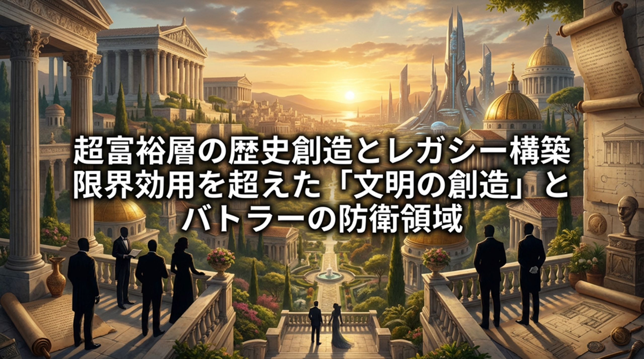 超富裕層の歴史創造とレガシー構築